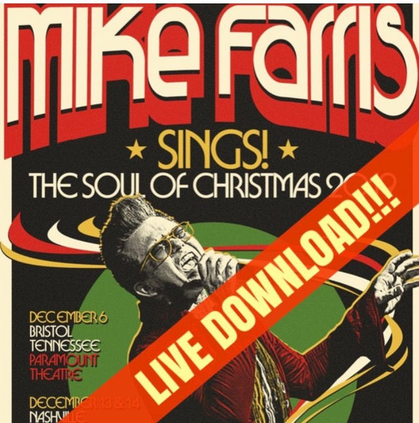 Mike Farris LIVE 2019 Christmas Show - Digital Download (2 sets)